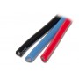 Silikonkabel svart, röd & blå 40 cm 14AWG