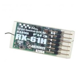 Mottagare RX-61H 6ch 2,4GHz