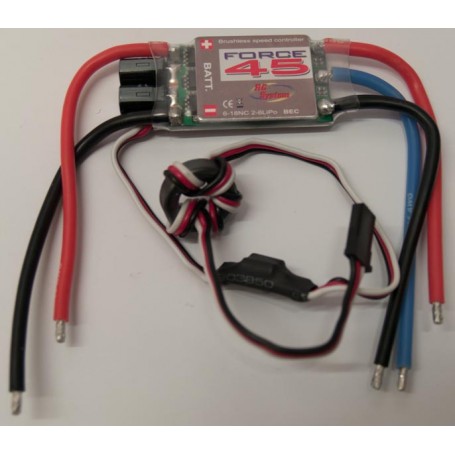 RCS Force ESC borstlös 45A
