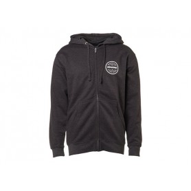 Hoodie med Blixtlås Svart Traxxas-logga XL
