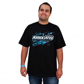 Team Associated Splash T-shirt svart, medium