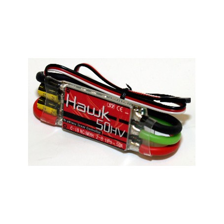 Hawk 50A HV Brushless ESC