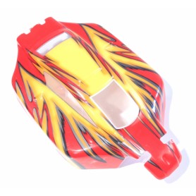 Kaross 1/10 Buggy målad