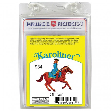 Karoliner Officer 40mm Scale Mould