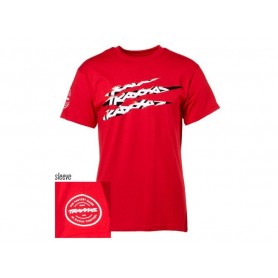 T-shirt Röd Traxxas-logga Riven L
