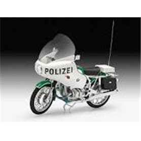 1/8 BMW Polizei COMPLETE w. glue, brush and paints