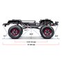TRX-4 Sport Scale Crawler High Trail Truck 1/10 RTR Röd