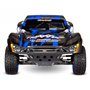 Slash 2WD 1/10 RTR TQ Blå Clipless USB - Med Batteri/Laddare