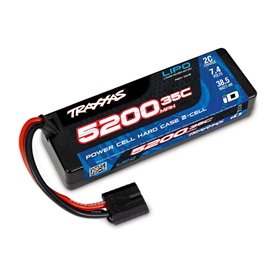 Li-Po Batteri 2S 7,4V 5200mAh 35C iD-kontakt