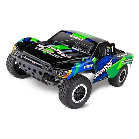 Slash VXL 2WD Clipless 1 /10 RTR TQi TSM Grön 272R utan Batt &Laddare