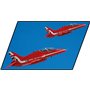 BAE HAWK T1 RED ARRO, 389 PCS ARMED FORCES 