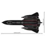 LOCKHEED SR-71, 1374 PCS ARMED FORCES 
